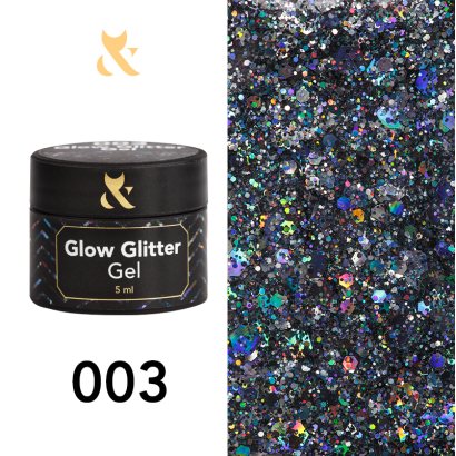 F.O.X Glow Glitter Gel 003 5ml