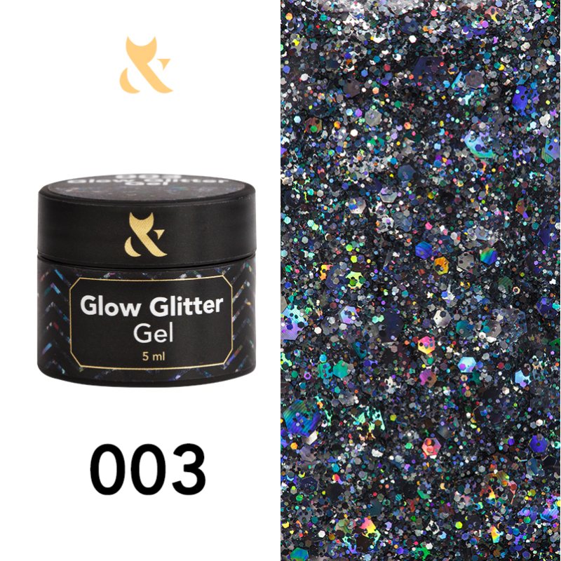 F.O.X Glow Glitter Gel 003 5ml