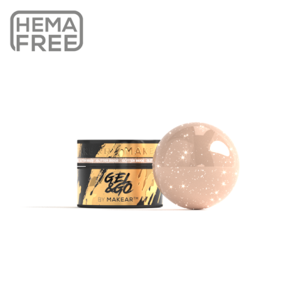 Gel&Go Glitter Beige GG25 -...