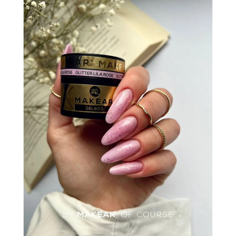 Gel&Go Glitter Lila Rose...