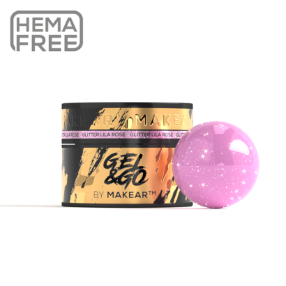 Gel&Go Glitter Lila Rose...