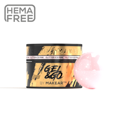 Gel&Go Glitter Ice Pink...