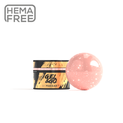 Gel&Go Glitter Nude GG26 -...