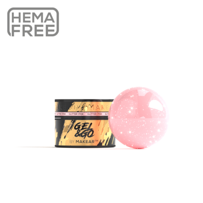 Gel&Go Glitter Pink GG22 -...