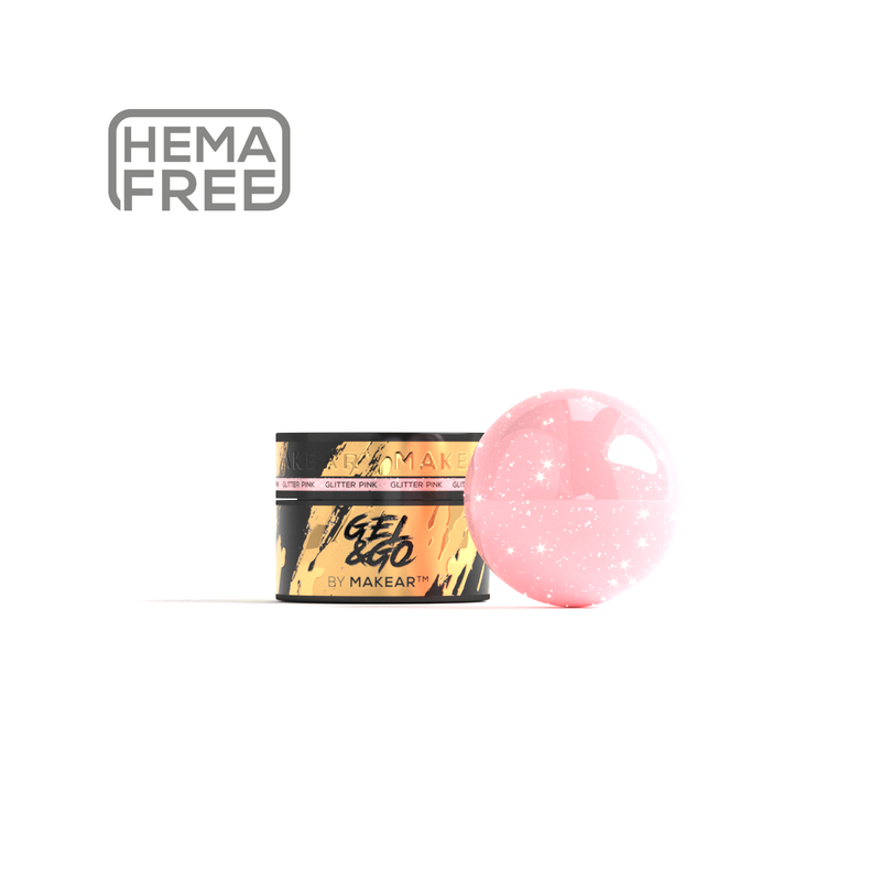 Gel&Go Glitter Pink GG22 -...