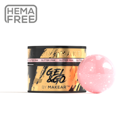 Gel&Go Glitter Pink GG22 -...