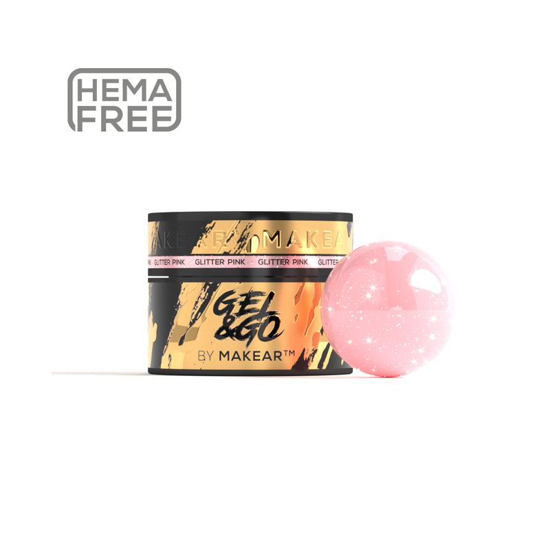 Gel&Go Glitter Pink GG22 -...