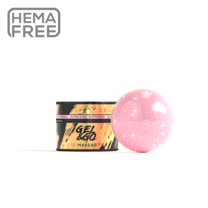 Gel&Go Glitter Rose GG23 -...