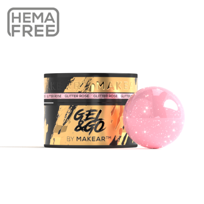 Gel&Go Glitter Rose GG23 -...