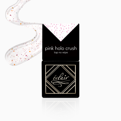 PINK HOLO CRUSH Top No Wipe...